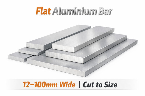 Aluminium flat bar - aluminium,