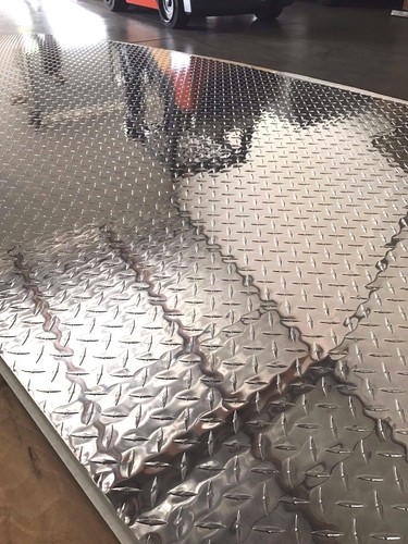 Aluminum diamond plate - aluminum,