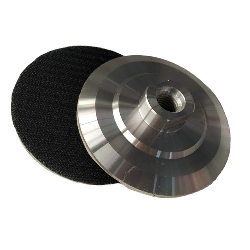 Aluminum backer pad backing - 4",