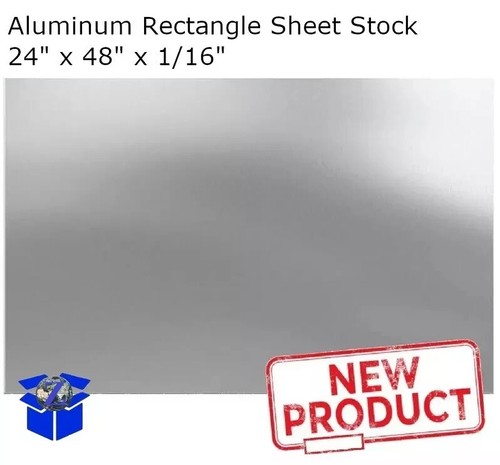 Aluminum rectangle sheet stock - rectangle,