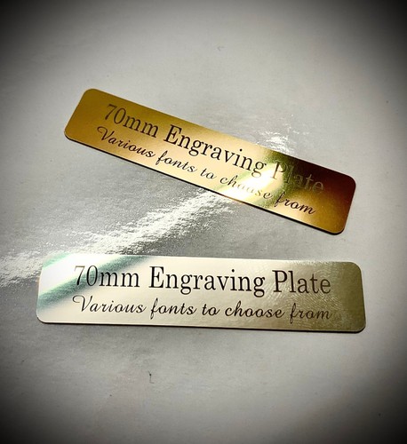 70mm 15mm engraving - 15mm, plate