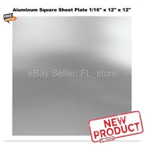 Aluminum square sheet plate - square,