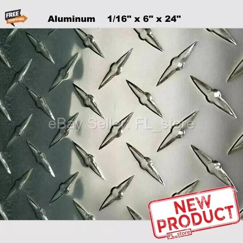 Thick aluminum diamond - 1/16",