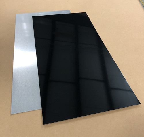 Black aluminum sheet - aluminum, plate