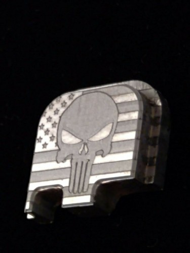 Rear slide plate cover - slide,