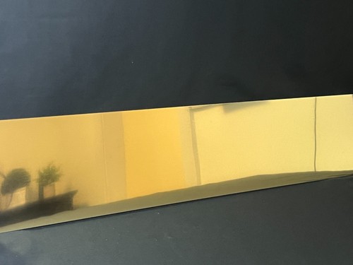 Metal kick plate polished - metal,