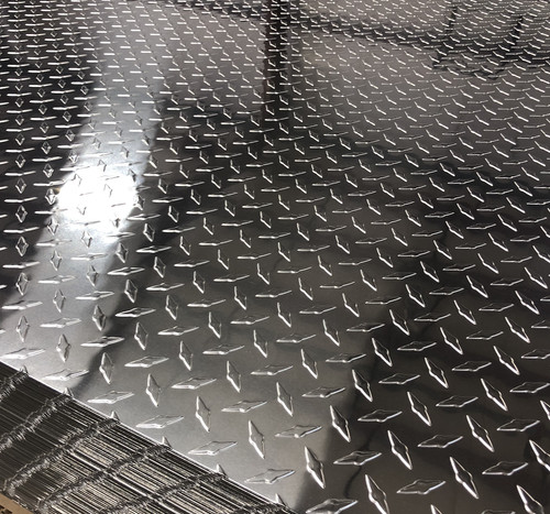 Diamond plate sheet 025 - diamond, .025"